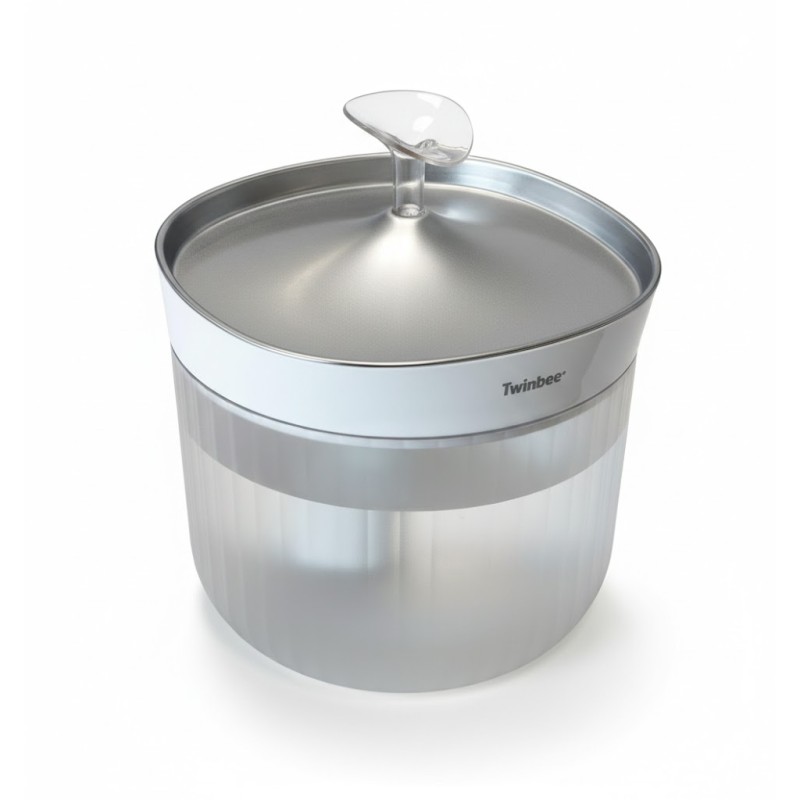 BEBEDERO AUTOMÁTICO A INOX 2 5 LT -TWB
