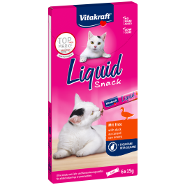 CAT LIQUID SNACK PATO 90 GR