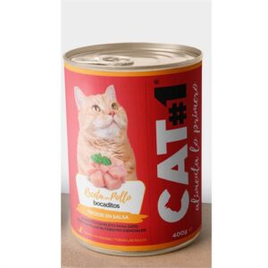 CAT 1 POLLO 400GR 