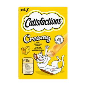 CATISFACTIONS CREMY QUESO 11 4x10GR