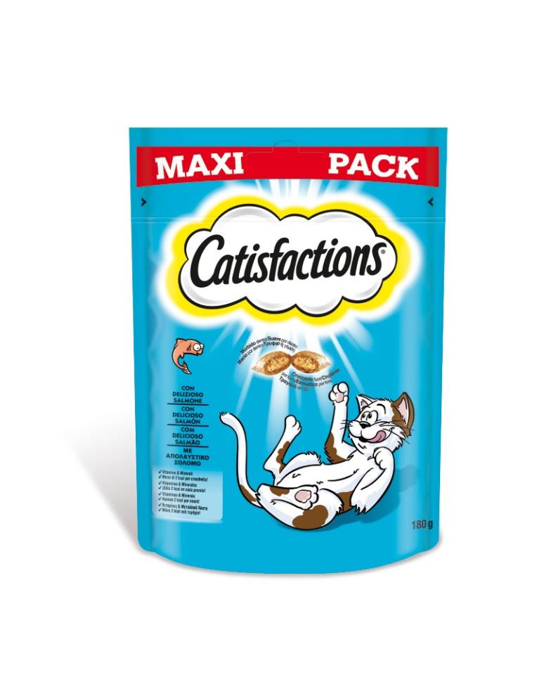 CATISFACTIONS MAXI PACK SALMÓN 180 gr