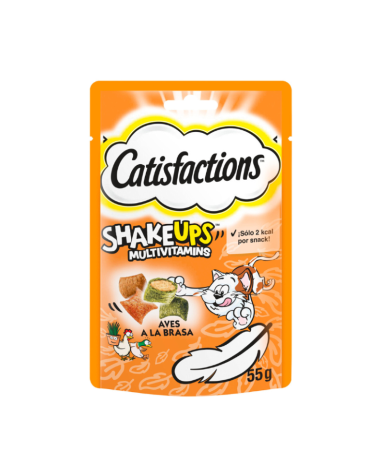 CATISFACTIONS SHAKE UPs Aves Brasa 55 gr