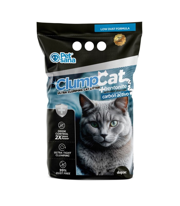 CLUMPCAT CARBÓN ACTIVO 10 LT