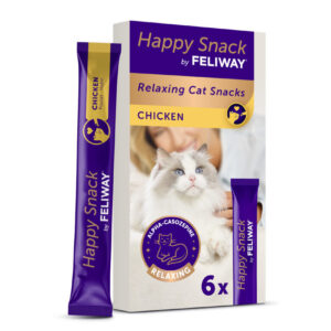 FELIWAY HAPPY SNACK POLLO  6 SOBRES 