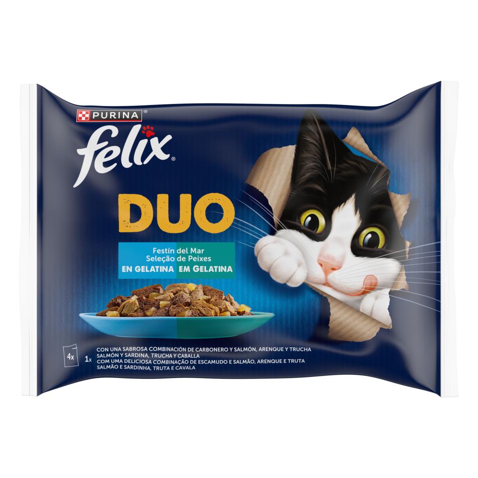FELIX DUO PESCADO 4X85G