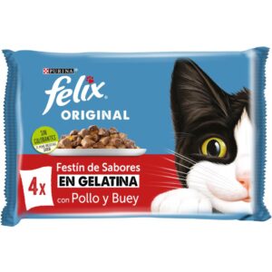 FELIX ORIGINAL CARNE 4X85G