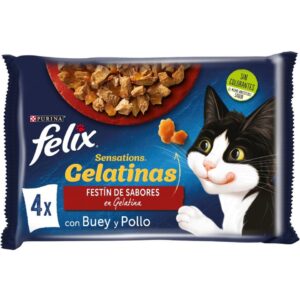 FELIX SENS CARNE 4X85G
