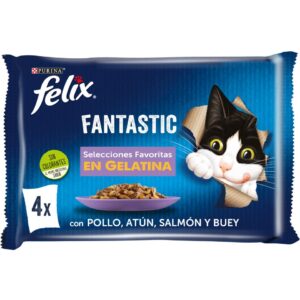 FELIX SURTIDO GEL 4X85G