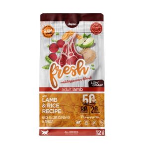 FRESH LG DOG LAMB 12 KG