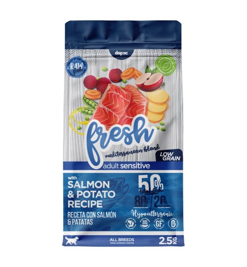 FRESH LG DOG SALMÓN 2 5 KG