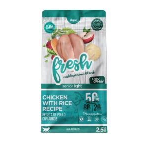 FRESH LG DOG SENIOR&LIGHT 2 5 KG 