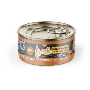 FRESH MOUSSE DE CODORNIZ PARA GATITOS 85 GR