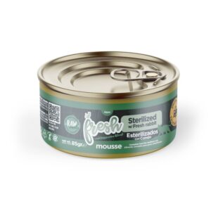 FRESH MOUSSE DE CONEJO PARA GATOS STERIL  85 GR 