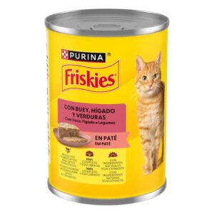 FRISK CAT HÚMEDO BUEY 24X400G