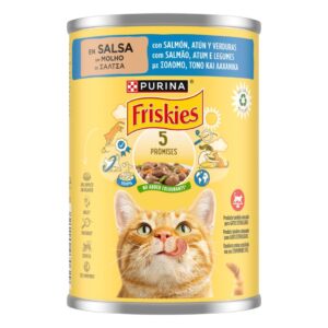 FRISK CAT HÚMEDO SALMÓN 24X400G