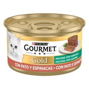 GOURMET G MOUSSE PATO&ESPINACA 85 GR