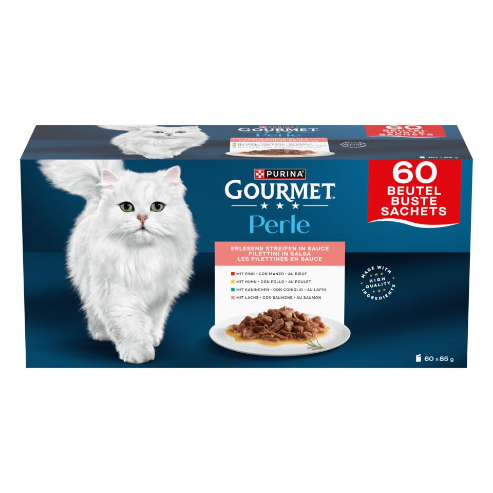 GOURMET PERLE FILET SALSA 60x85 gr