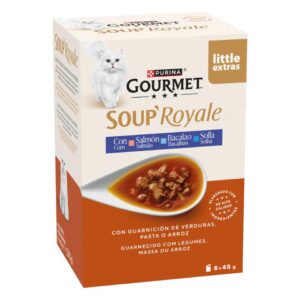 GOURMET SOUP ROYALE PESCADO 6x45 GR