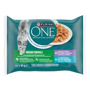 ONE CAT HÚMEDO INDOOR 4X85G