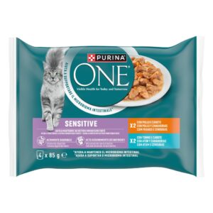 ONE CAT HUMEDO SENSITIVE 4X85G