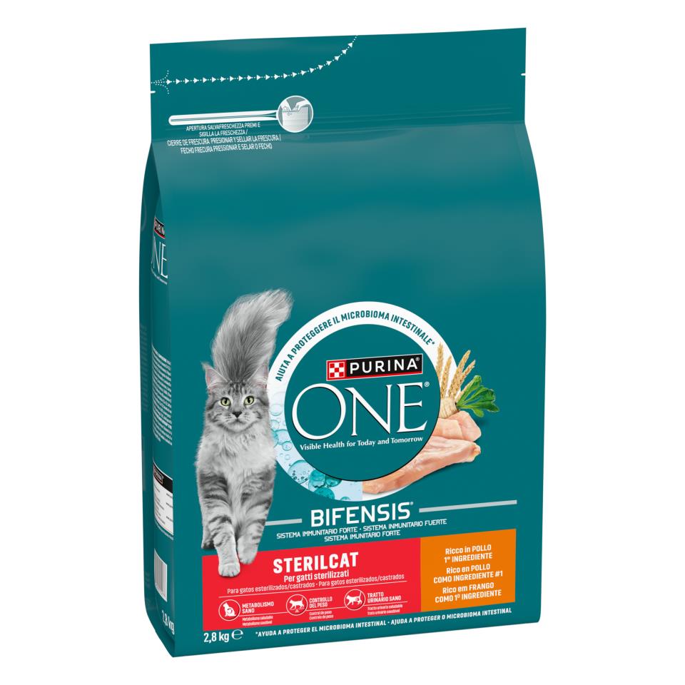 ONE CAT STERIL POLLO 2 8 KG