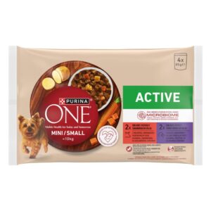 ONE MINI HÚMEDO ACTIVE 12 4X85G