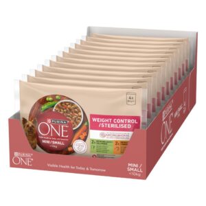 ONE MINI HÚMEDO CONTROL PESO 12 4X85G