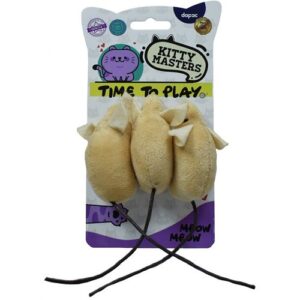 PACK 3 RATONES TERCIOPELO -KM