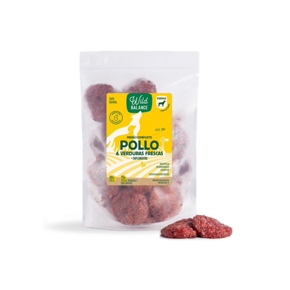 PERROS BARF POLLO 1 KG