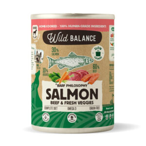 PERROS LATA FILOSOFÍA SALMÓN 400 GR 