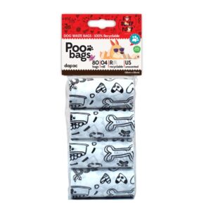 POO BAGS BLANCAS 4*20