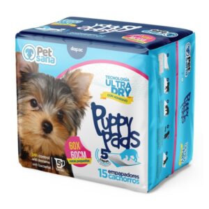 PUPPY PADS 60X60  15 UNIDS -D