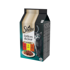 SHEBA DELICES DU JOUR CARNE 6x50 gr 