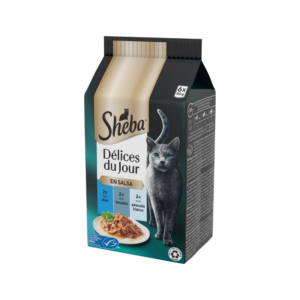 SHEBA DELICES DU JOUR PESCADOS 6x50 gr 