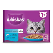 WHISKAS Seleccion PESCADO 13 4x85