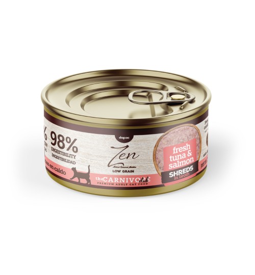 ZEN CAT ATÚN&SALMÓN GUISO 70 GR