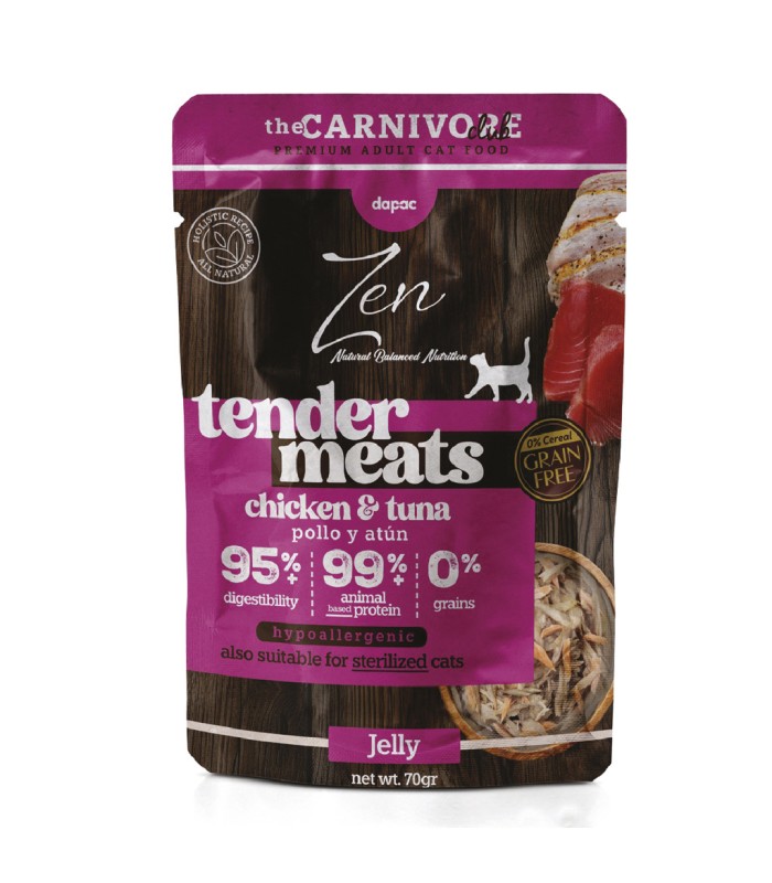 ZEN CAT TENDER POLLO & ATÚN 70 GR