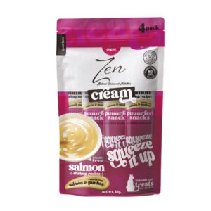 ZEN CREAM SALMÓN & GAMBAS 4x15 GR 