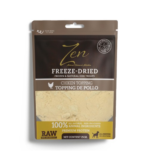 ZEN FREEZE DRIED TOPPING POLLO 25 GR