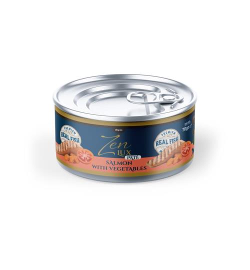 ZEN LUX PATÉ SALMÓN Y VEGET 70 GR