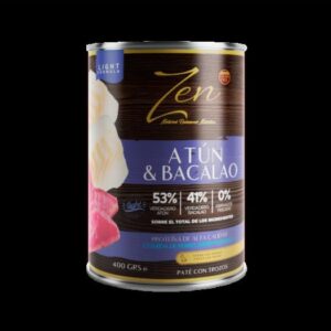 ZEN PATÉ BACALAO Y ATÚN 400 GR