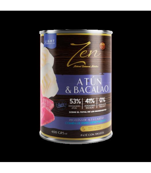 ZEN PATÉ BACALAO Y ATÚN 400 GR
