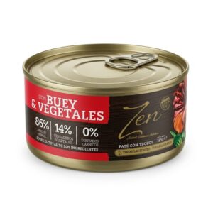 ZEN PATÉ BUEY Y VEGETALES 185 GR