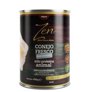 ZEN PATÉ CONEJO MONOPROTÉICO 400 GR