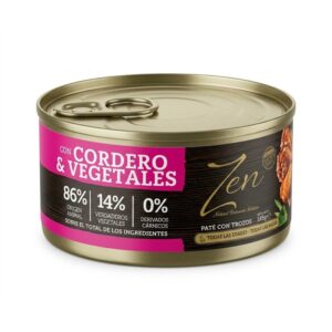ZEN PATÉ CORDERO Y VEGETALES 185 GR