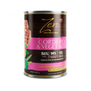 ZEN PATÉ CORDERO Y VEGETALES 400 GR