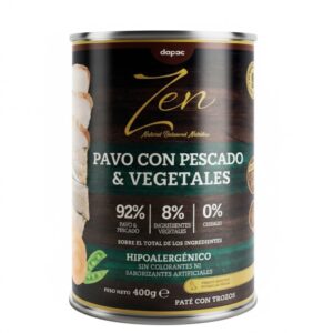 ZEN PATÉ PAVO & PESCADO 400 GR
