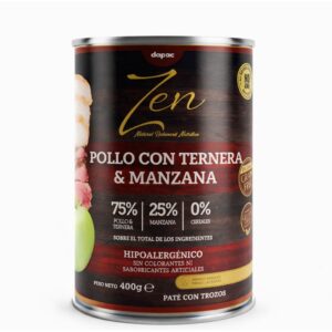 ZEN PATÉ POLLO & PAVO 400 GR 