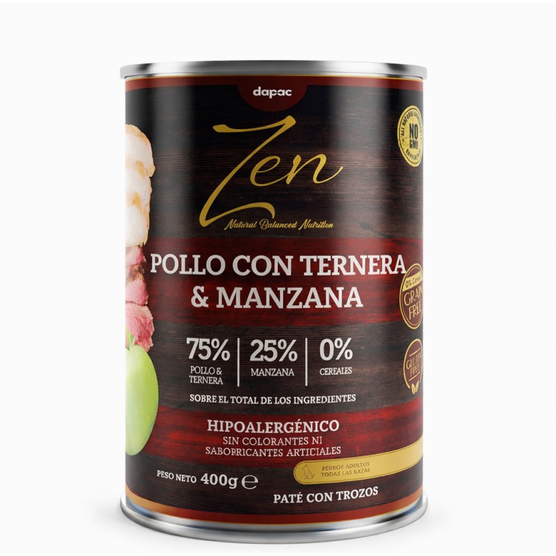 ZEN PATÉ POLLO & PAVO 400 GR