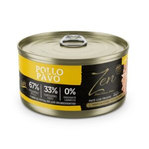 ZEN PATÉ POLLO Y PAVO 185 GR 